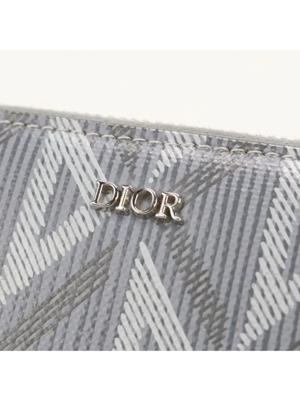 Dior CD Diamond Wallet Zip Around